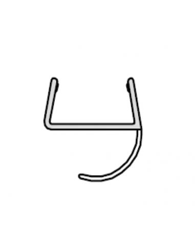 Goma vidrio 12 mm PVC rígido + flexible