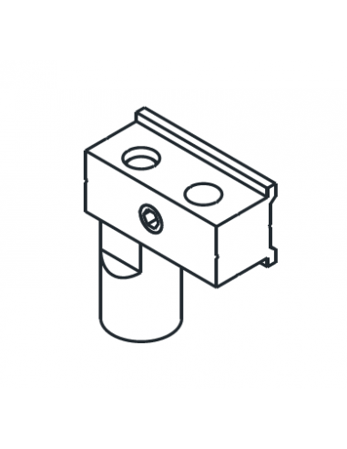 Guía inferior perfil embutido DG31