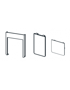 Kit tapetas guías superior, e inferior embutido más compensador DG 31