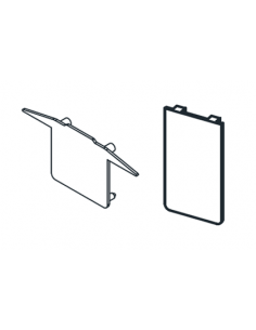 Kit tapetas guías superior e inferior embutido DG 31