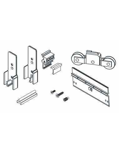 Kit de accesorios para una hoja D´GLASS20
