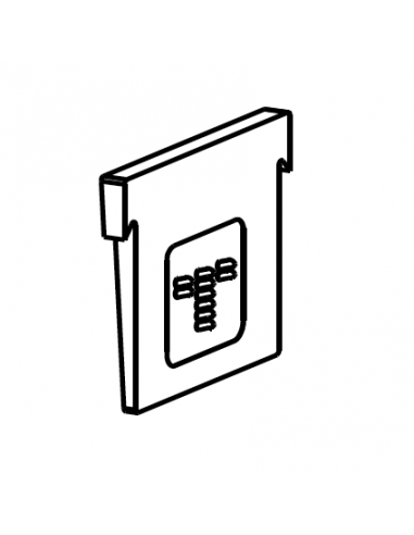 Cuña para Vidrio de 10+10 D´GLASS45