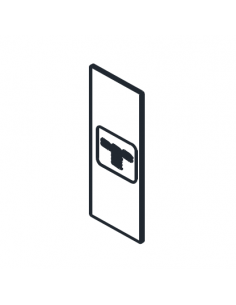 Tapa Soporte Barandilla D´GLASS45