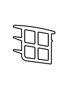 Goma Vidrio 6+6 D´GLASS45