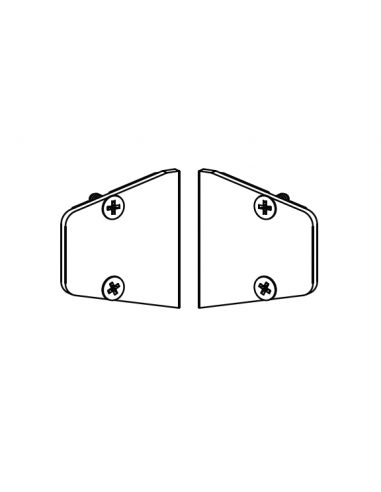 Tapa Pasamanos 110mm esquina D´GLASS PLUS