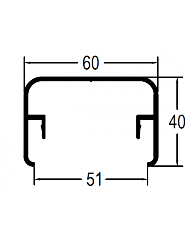 Pasamanos 60x40 DG CERO