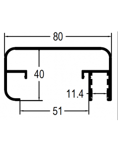 Pasamanos C/Soporte DG CERO