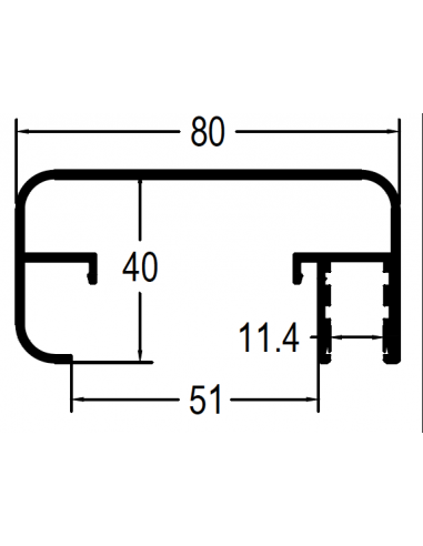 Pasamanos C/Soporte DG CERO
