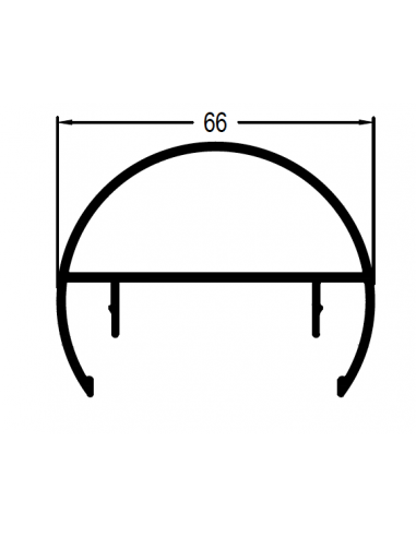 Pasamanos 66 DG CERO