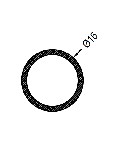 Redondo 16 x 1.3mm