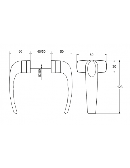 Juego Manillas Recuperables "LEONARD"