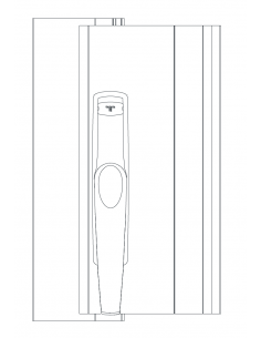 Cremona "LEONARD JUNIOR" Dos Palas Apertura Exterior 2