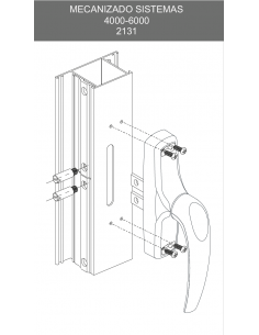 Cremona "LEONARD JUNIOR" Dos Palas Apertura Exterior Serie 4000/6000 2