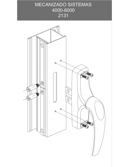 Cremona "LEONARD JUNIOR" Dos Palas Apertura Exterior Serie 4000/6000