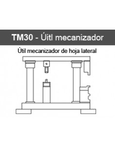 Útil mecanizar hojas para cristal